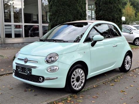 fiat türkis|Fiat 500 Cabrio, Gebrauchtwagen 